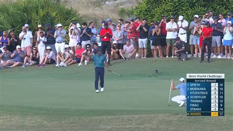 Tiger Woods uses the entire cup on 29-foot birdie putt at Hero World ...