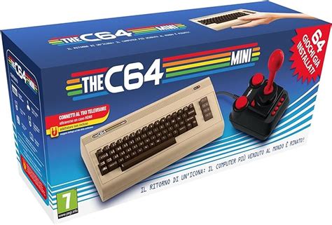 Commodore 64 Mini Retro PC Legacy Games Console CBM64 with Joystick : Amazon.co.uk: PC & Video Games