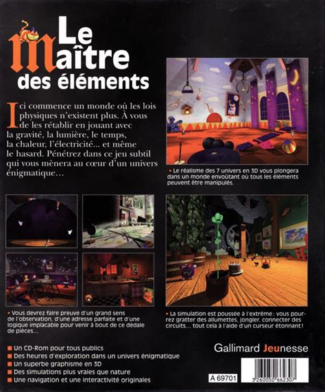 Masters of the Elements cover or packaging material - MobyGames