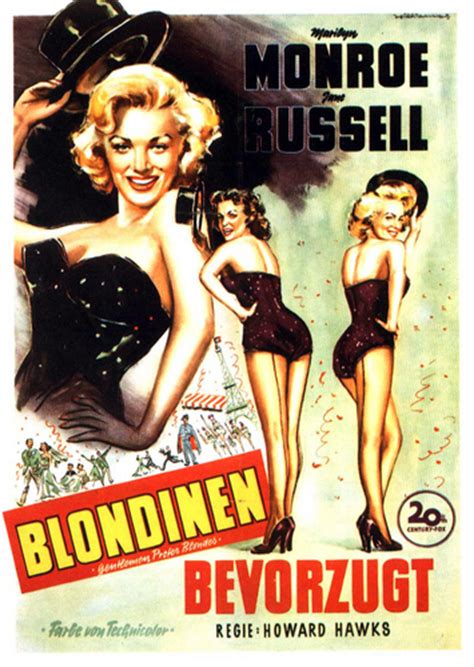 Gentlemen Prefer Blondes - Poster - Gentlemen Prefer Blondes Photo ...