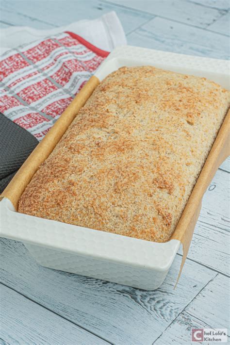 Easy Rice Flour Bread - Gluten Free - Chef Lola's Kitchen