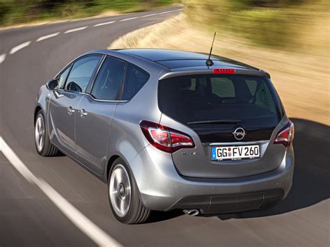 Opel Meriva technical specifications and fuel economy