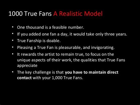 1000 True Fans