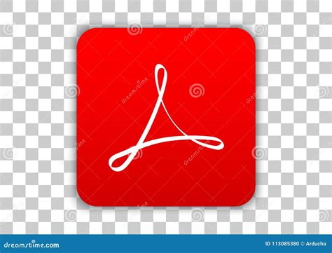 Adobe Acrobat Reader Mobile App Editorial Image - Illustration of design, acrobat: 113085380