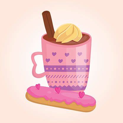 Cute Illustrations French Desserts Stock Vector | Royalty-Free | FreeImages