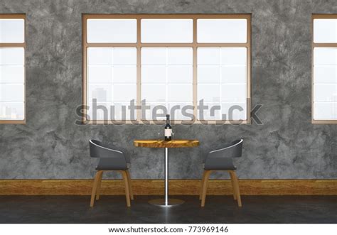 Side View Modern Cafe Interior Furniture Stock Illustration 773969146 | Shutterstock