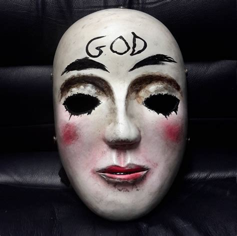 Purge style God mask prop replica,horror mask,halloween,resin,film ...