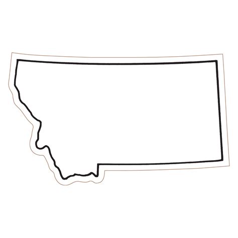 Pix For > Montana State Outline - ClipArt Best - ClipArt Best