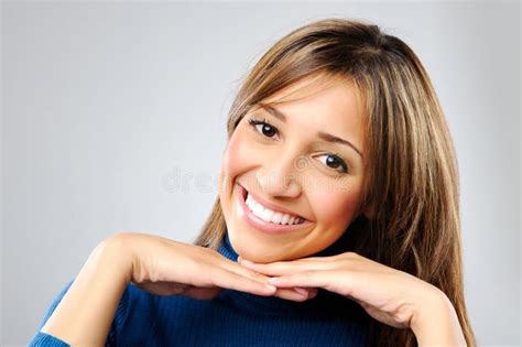 Satisfied Woman Stock Image - Image: 21793551