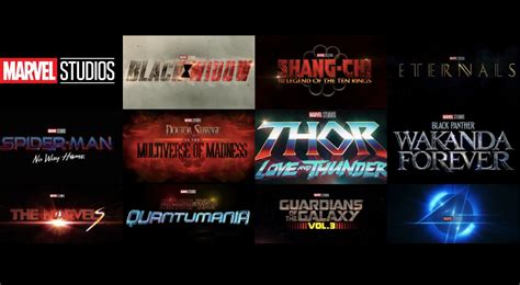 Marvel Studios Confirms Entire Phase 4 Release Schedule, Including ...