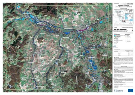 Copernicus EMS Rapid Mapping Activated for Floods in France | Copernicus