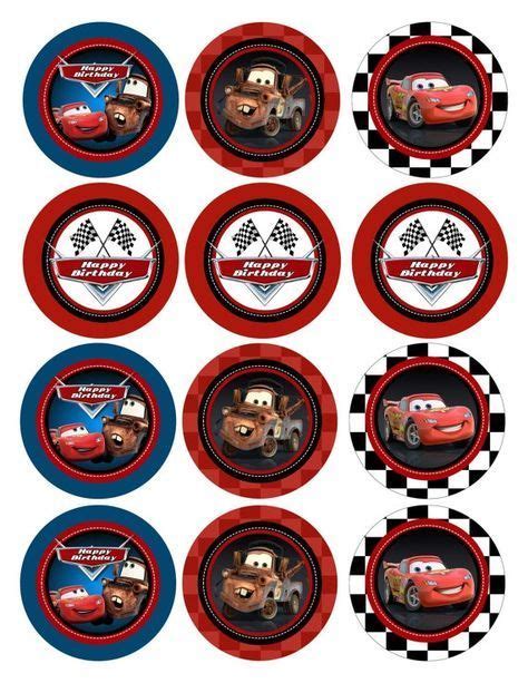 Disney Cars Cupcake Topper Printable | Disney cars cupcakes, Cars ...