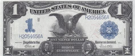 1899 UNITED STATES SILVER CERTIFICATE $1 LARGE SIZE|World Banknotes & Coins Pictures | Old Money ...