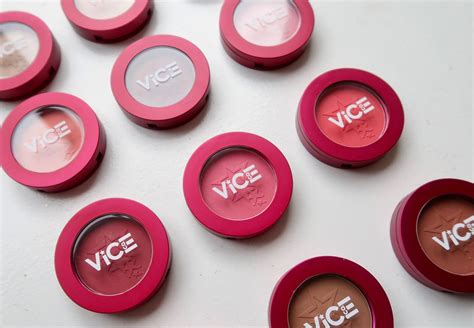 Vice Cosmetics Aura Cheek collection review + complete swatches: Super ...