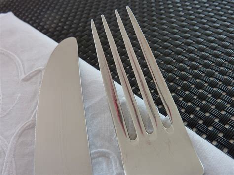 Free Images : hand, fork, cutlery, wing, black and white, metal, eat ...