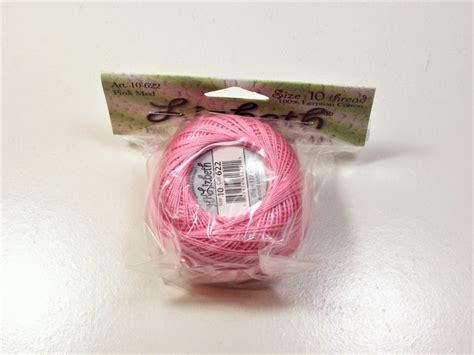 Lizbeth Cotton Tatting Thread Medium Pink Color Number 622 | Etsy