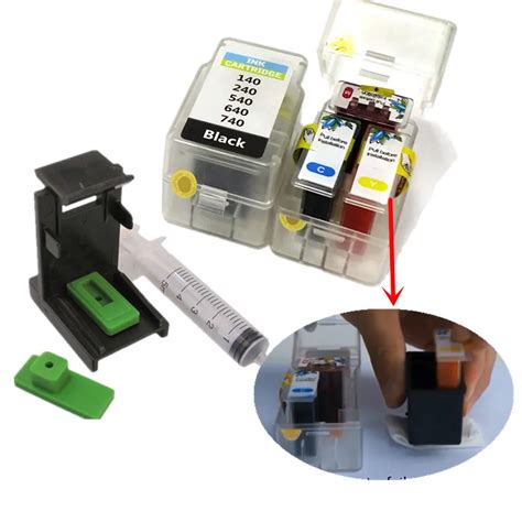 DIY refill kit for canon PG 540 CLI 541 ink cartridge MG4250 MX375 MX395 MX435 MX455 MX475 MX515 ...