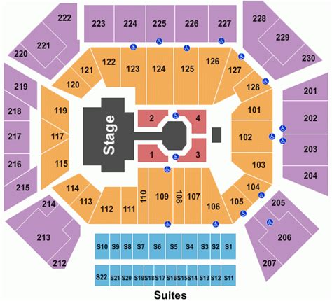 Wintrust Arena Seating Chart With Seat Numbers - Arena Seating Chart