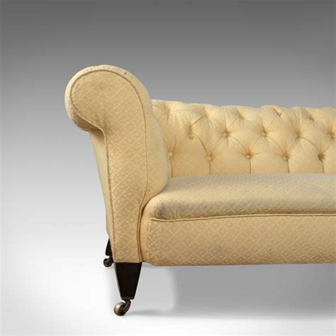 Antique Chesterfield Sofa, English, Victorian, 3 Seater Settee, C19th – London Fine Antiques