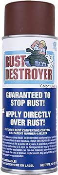 Advanced Protective Products Rust Destroyer Oil Base Red Primer Spray, 13-Ounce Aerosol - House ...