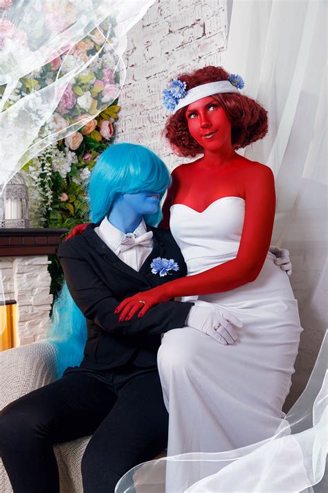 Sapphire and Ruby Wedding Cosplay by Sioxanne on DeviantArt