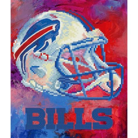 Buffalo Bills NFL Team Pride Diamond Painting Craft Kit, 15.4 x 12.8 in ...