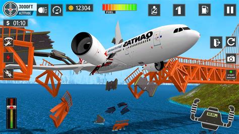 Plane Flight - Crash Simulator - Airplane Crashing Games - Android ...