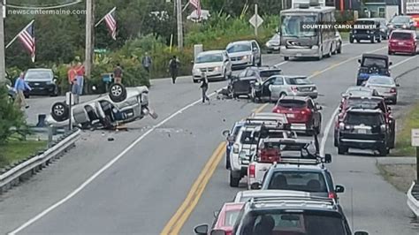 6 escape 3-vehicle Trenton crash with minor injuries | newscentermaine.com