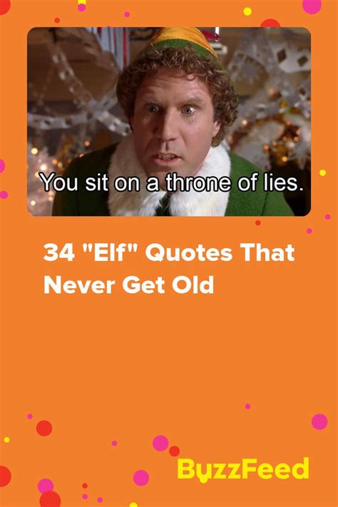 34 "Elf" Quotes That Never Get Old | Elf movie quotes, Elf quotes funny ...