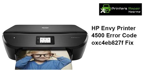 How to Fix HP Envy Printer 4500 error code oxc4eb827f - 911 WeKnow