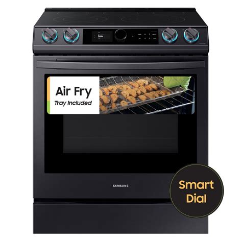 Samsung Black stainless steel Electric Ranges at Lowes.com