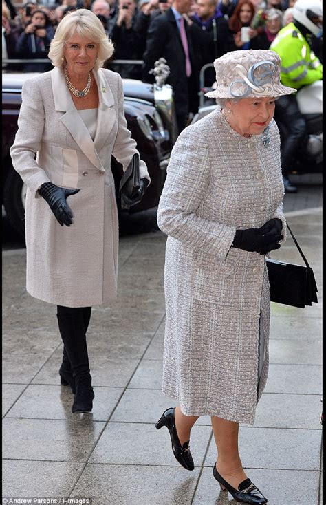 Queen Elizabeth and Camilla, Duchess of Cornwall