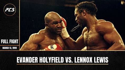 Evander Holyfield vs. Lennox Lewis | Full Fight | Highlights - YouTube