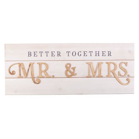 Better Together - Mr. and Mrs. Wall Art, Better Together Collection ...