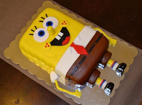 SweetCakeRN: Spongebob Squarepants Cake