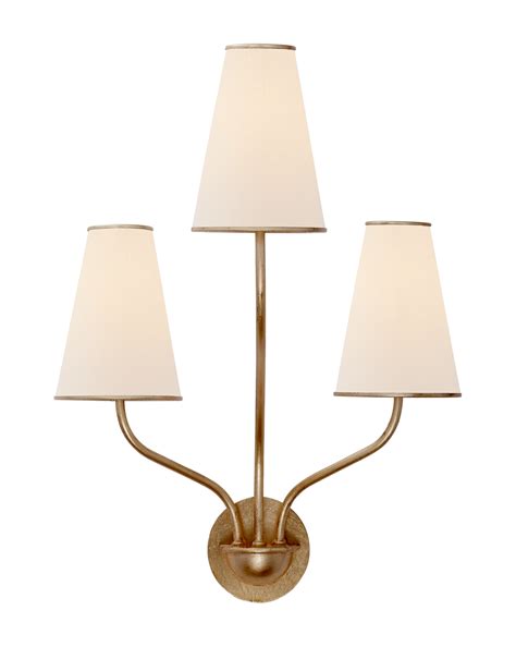 This sconce is anything but boring! It makes a statement with three beautiful shades and without ...