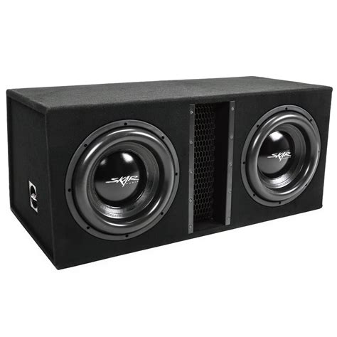 Skar Audio Dual 12" 2,500 Watt EVL Series Subwoofer Package - Includes 12-Inch Dual 4 Ohm ...