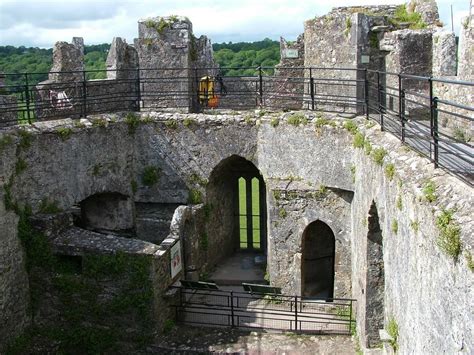 Kissing the Blarney Stone at Blarney Castle, Ireland