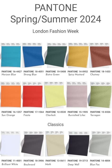 Pin on Pantone Spring - Summer 2024 | Color trends fashion, Spring ...