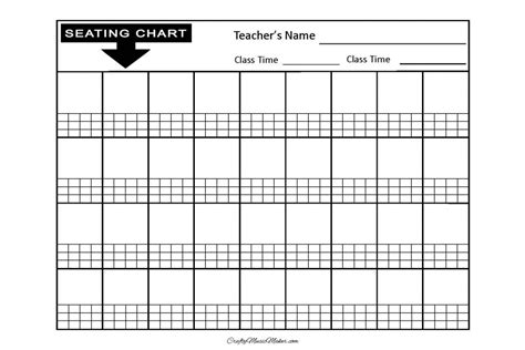 Seating Charts Made Easier! - Crafty Music Maker