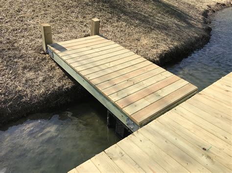 Dock Gangway Kit - 4-ft x 10-ft | Bjornsen Pond Management