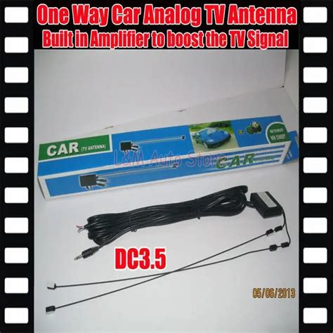 Car Analog Antenna Car analog TV antenna with built in signal amplifier ...