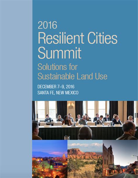 2016 Resilient Cities Summit Report | U.S. Green Building Council