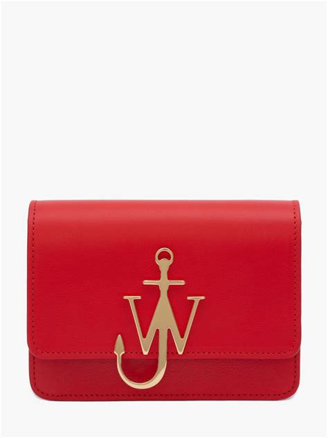 Anchor Logo Bag in red | JW Anderson