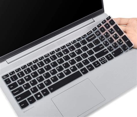 Silicone Keyboard Skin Cover for 2020 2021 Lenovo ideaPad 5 15, ideaPa ...