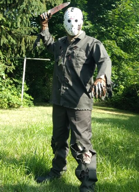 [Self] my recently finished part 7 Jason cosplay : r/cosplay