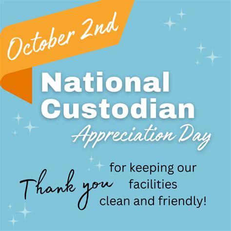 National Custodian Appreciation Day! | Facilities