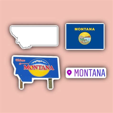 Montana Sticker - Etsy