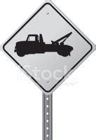 Tow Truck Sign Stock Clipart | Royalty-Free | FreeImages