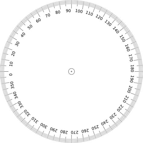 Protractor Clip Art at Clker.com - vector clip art online, royalty free ...